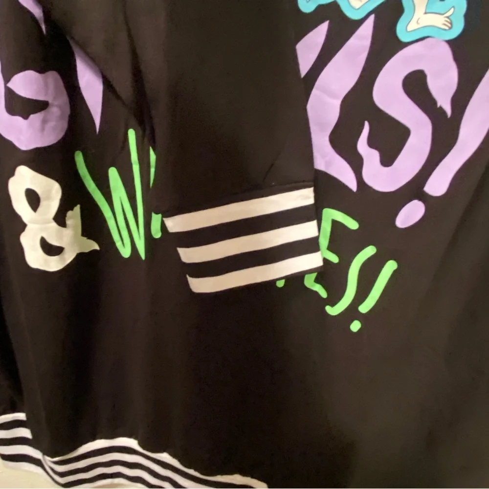 Disney Sleep Shirt Women’s Size‎ XS The Night Before Christmas Black Pullover - Picture 4 of 8